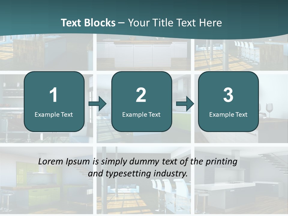 Schattenwurf Kochen Designm PowerPoint Template