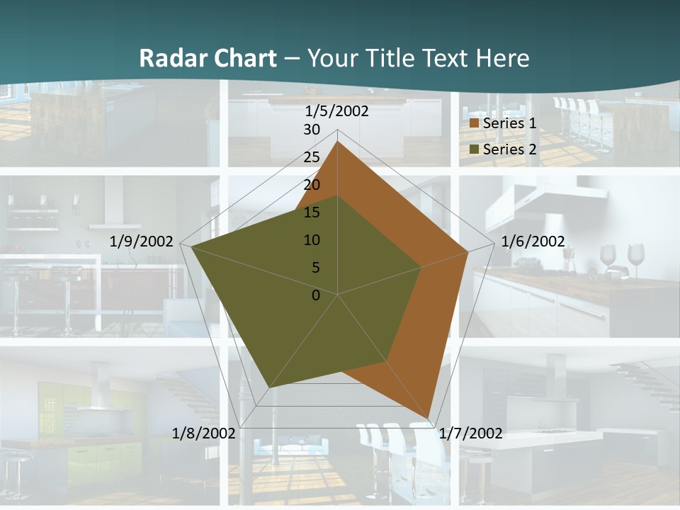 Schattenwurf Kochen Designm PowerPoint Template