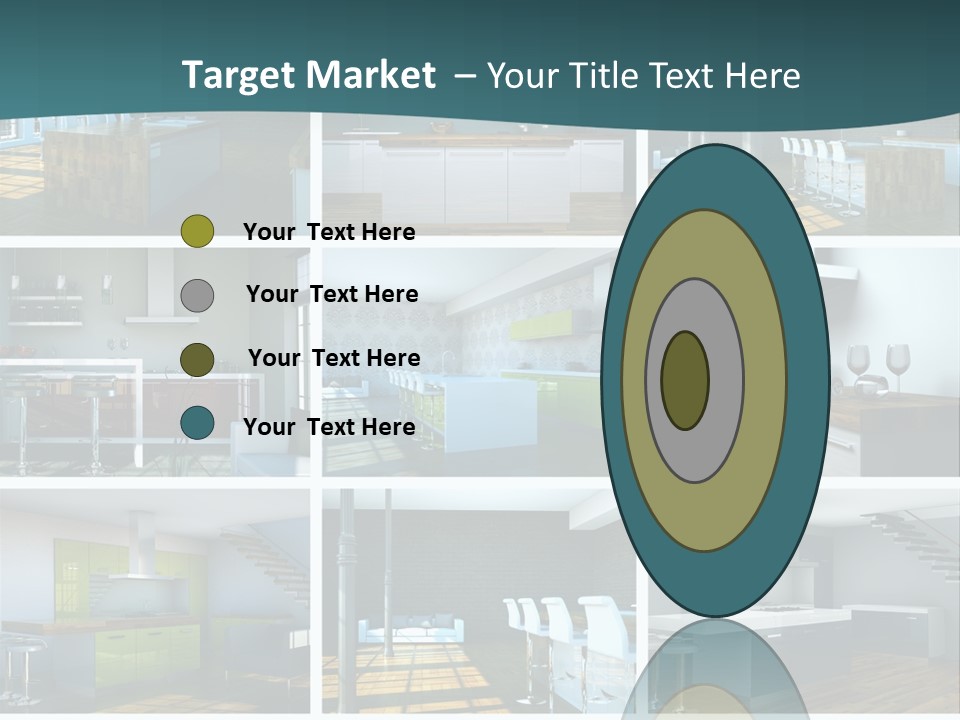 Schattenwurf Kochen Designm PowerPoint Template