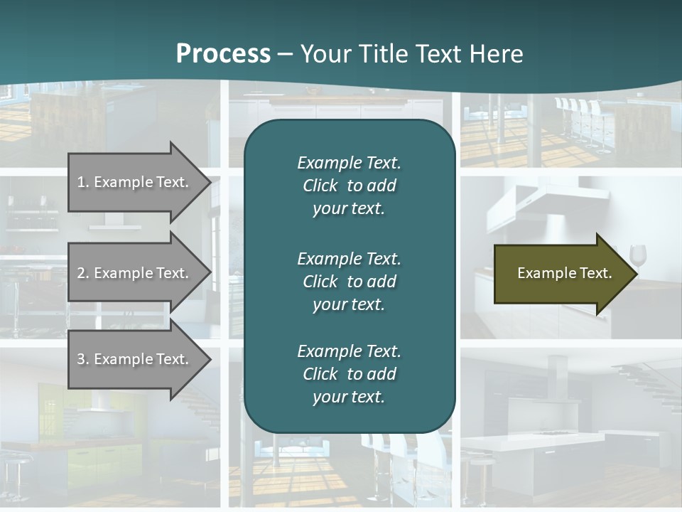 Schattenwurf Kochen Designm PowerPoint Template