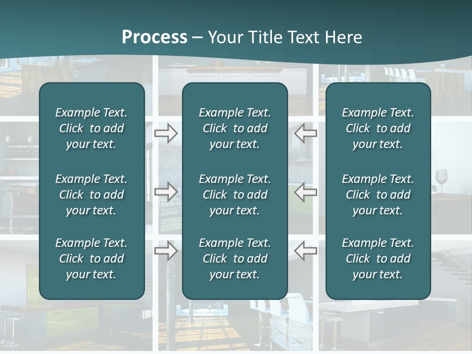 Schattenwurf Kochen Designm PowerPoint Template