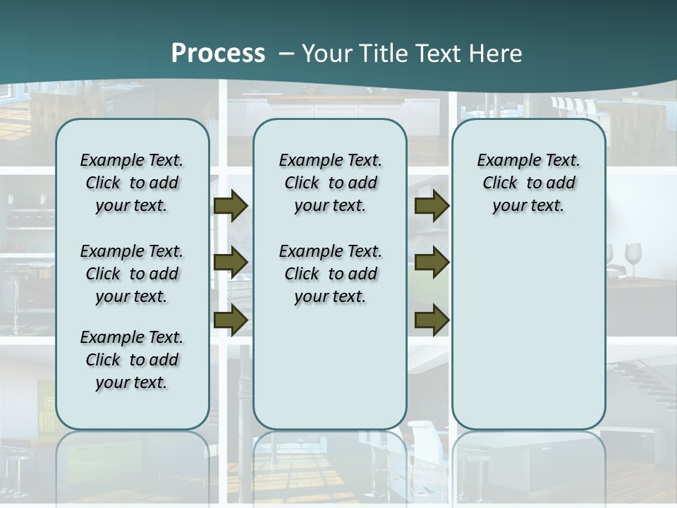 Schattenwurf Kochen Designm PowerPoint Template