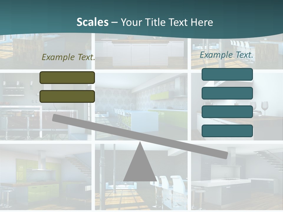 Schattenwurf Kochen Designm PowerPoint Template