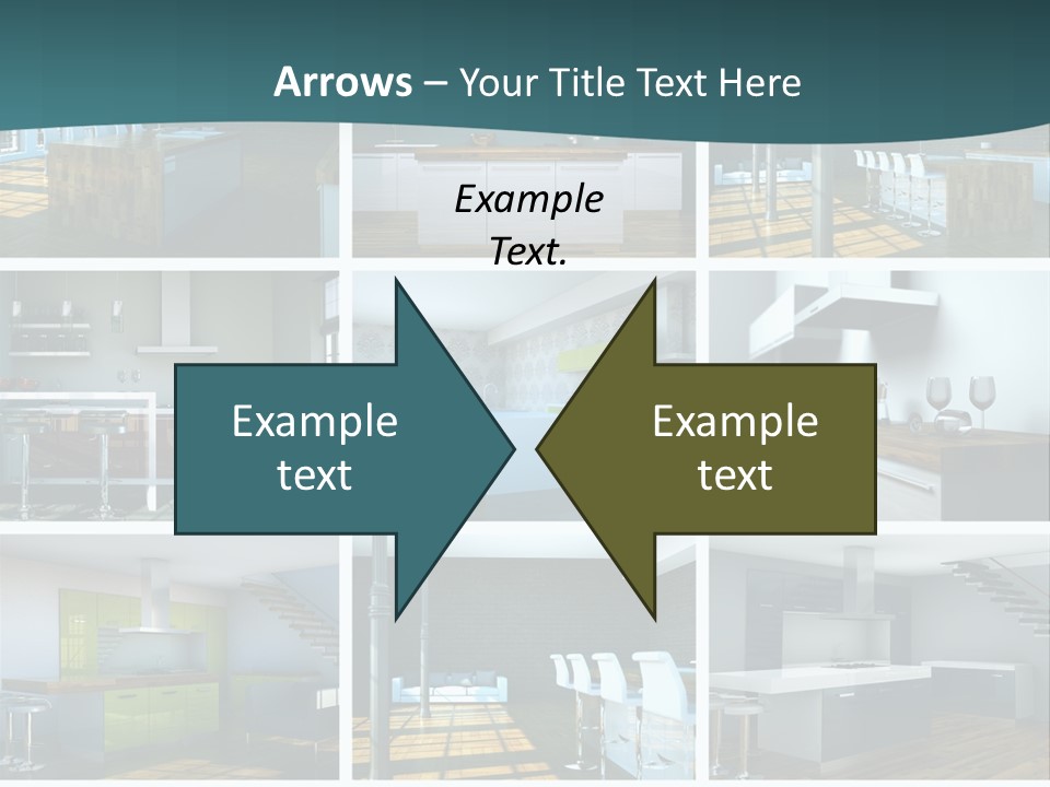 Schattenwurf Kochen Designm PowerPoint Template
