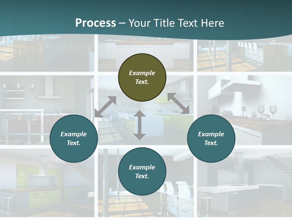 Schattenwurf Kochen Designm PowerPoint Template