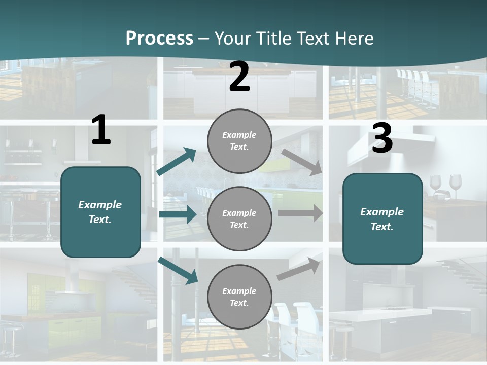 Schattenwurf Kochen Designm PowerPoint Template