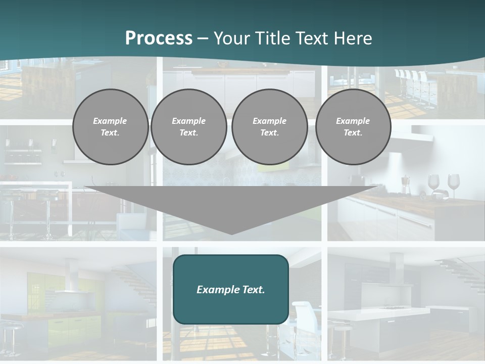Schattenwurf Kochen Designm PowerPoint Template