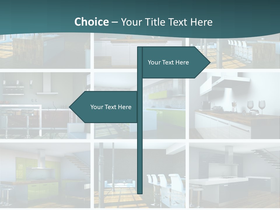 Schattenwurf Kochen Designm PowerPoint Template