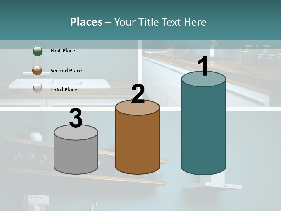 Schatten Architektur Koch PowerPoint Template