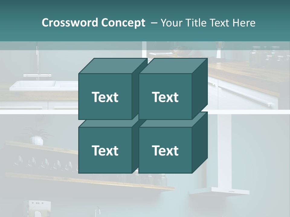 Schatten Architektur Koch PowerPoint Template
