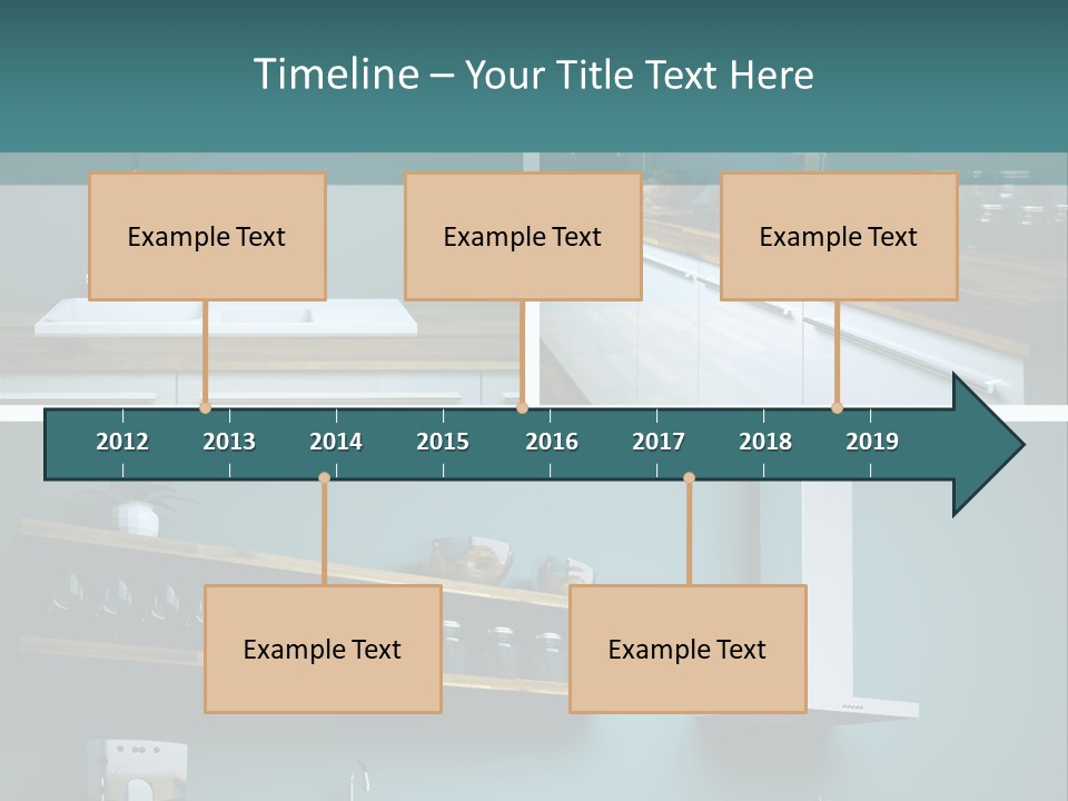 Schatten Architektur Koch PowerPoint Template