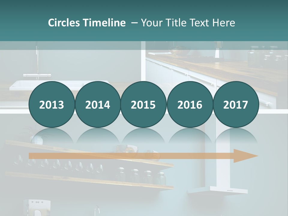 Schatten Architektur Koch PowerPoint Template