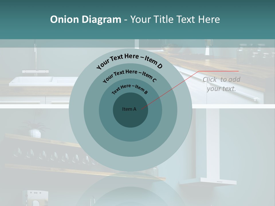 Schatten Architektur Koch PowerPoint Template