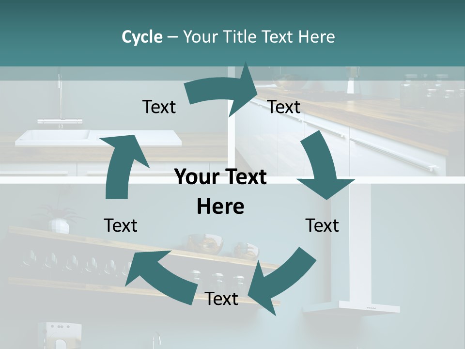 Schatten Architektur Koch PowerPoint Template
