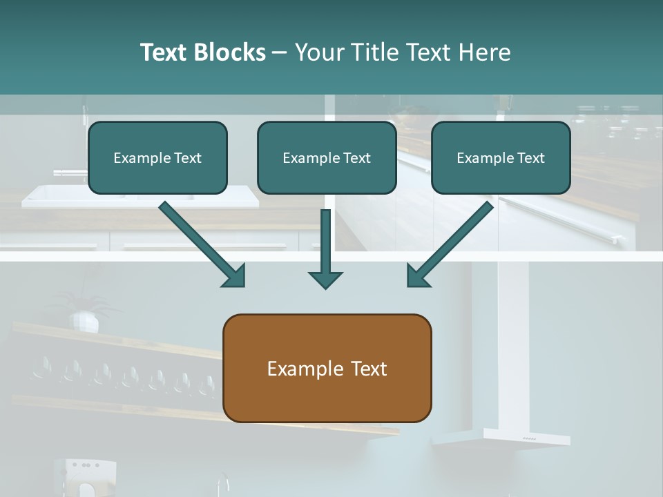 Schatten Architektur Koch PowerPoint Template