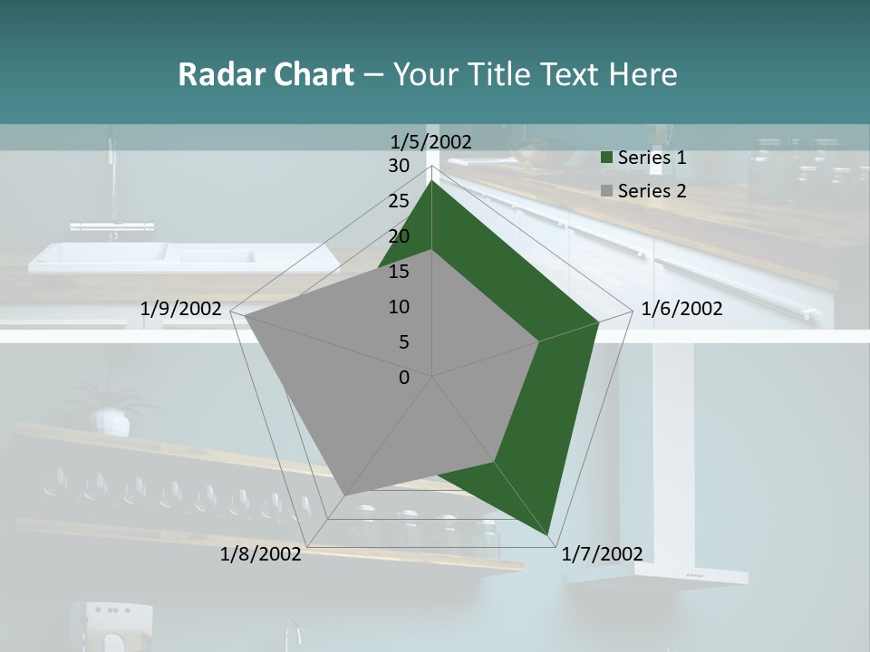 Schatten Architektur Koch PowerPoint Template