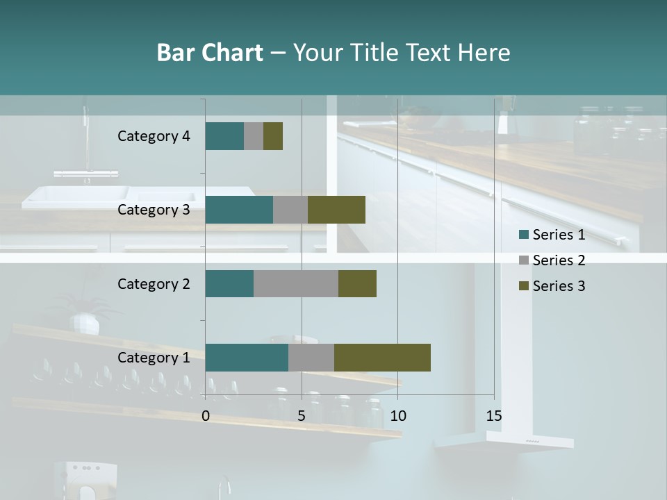 Schatten Architektur Koch PowerPoint Template
