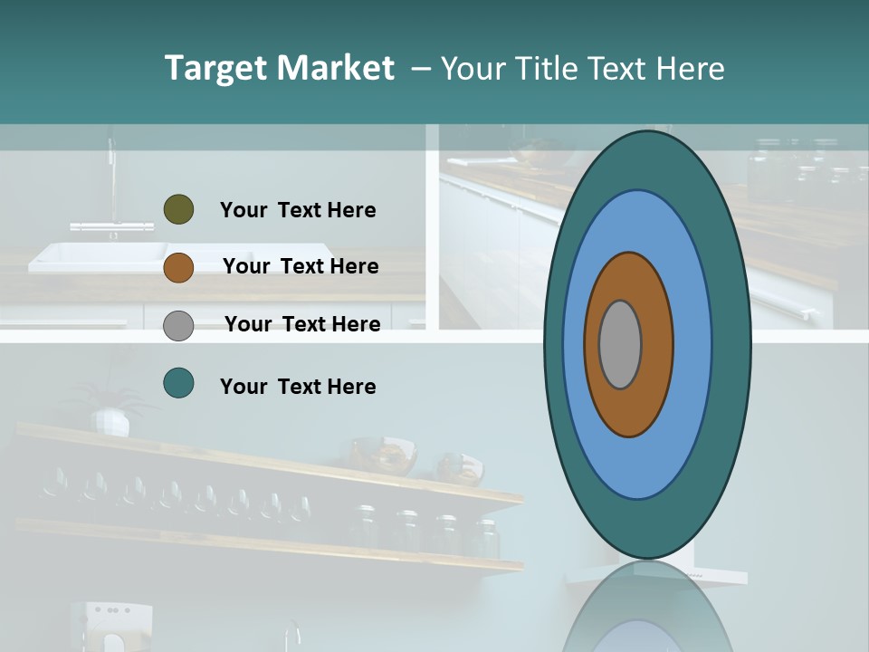 Schatten Architektur Koch PowerPoint Template