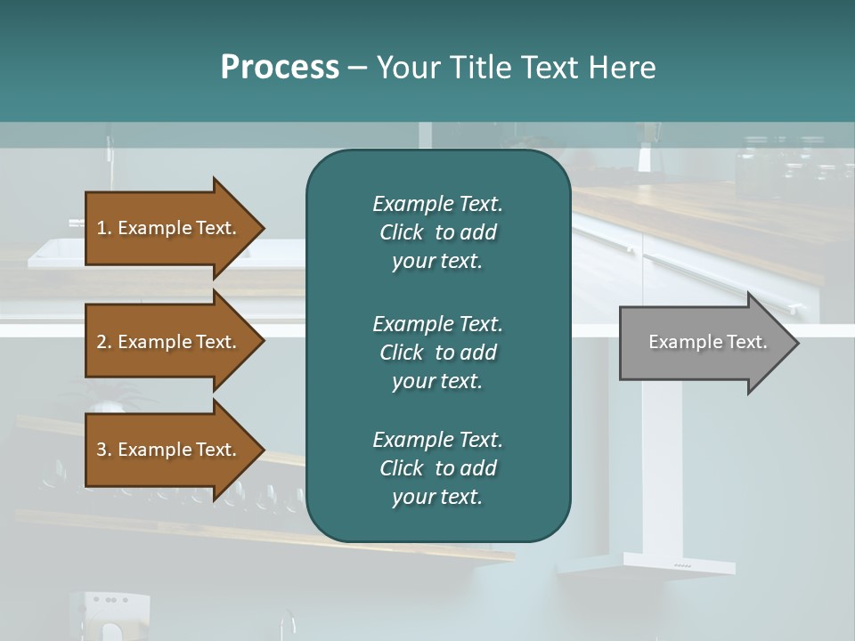 Schatten Architektur Koch PowerPoint Template