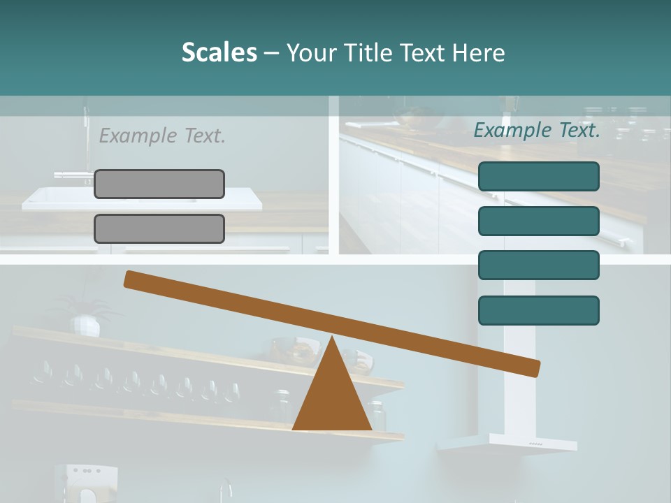 Schatten Architektur Koch PowerPoint Template