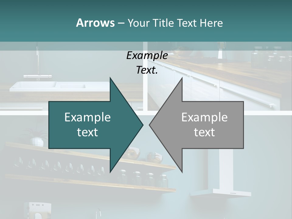 Schatten Architektur Koch PowerPoint Template