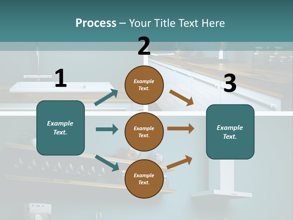 Schatten Architektur Koch PowerPoint Template