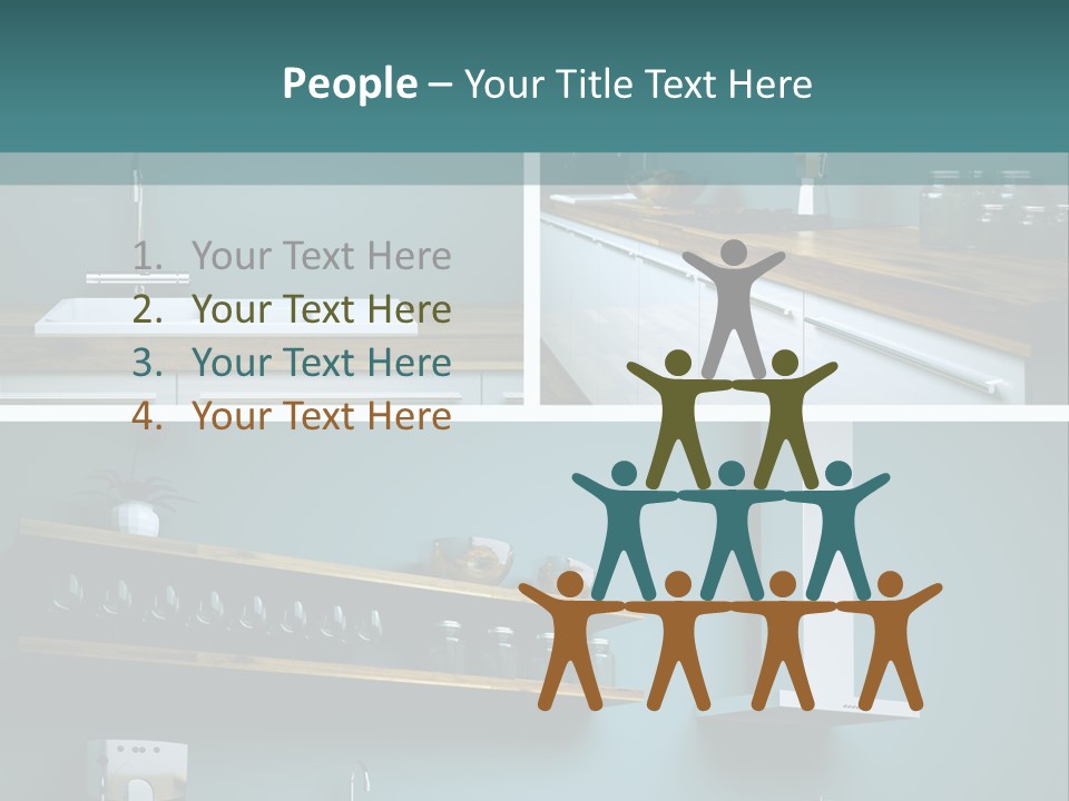 Schatten Architektur Koch PowerPoint Template