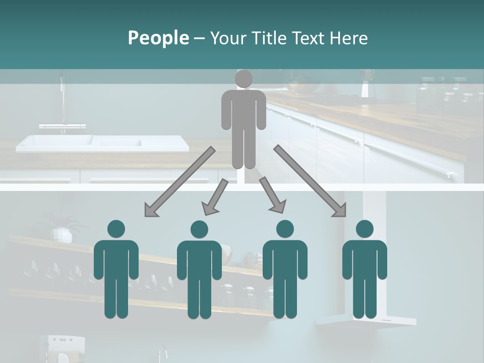 Schatten Architektur Koch PowerPoint Template