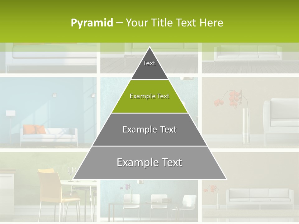 Wohnung Zimmerpflanze Stein PowerPoint Template