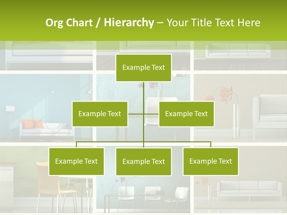 Wohnung Zimmerpflanze Stein PowerPoint Template