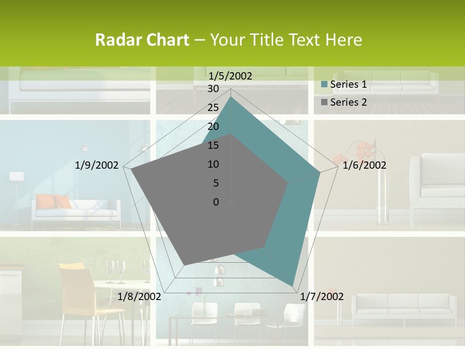 Wohnung Zimmerpflanze Stein PowerPoint Template