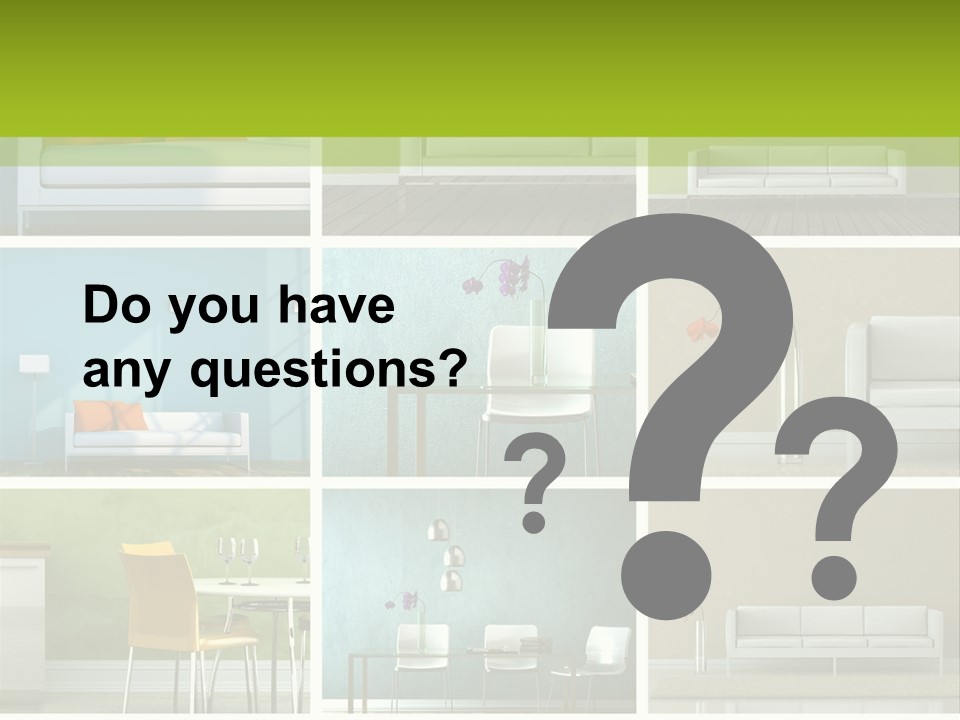 Wohnung Zimmerpflanze Stein PowerPoint Template