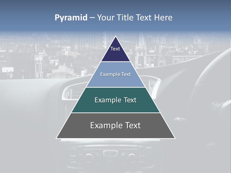 Palazzo Direzione Orizzontale PowerPoint Template