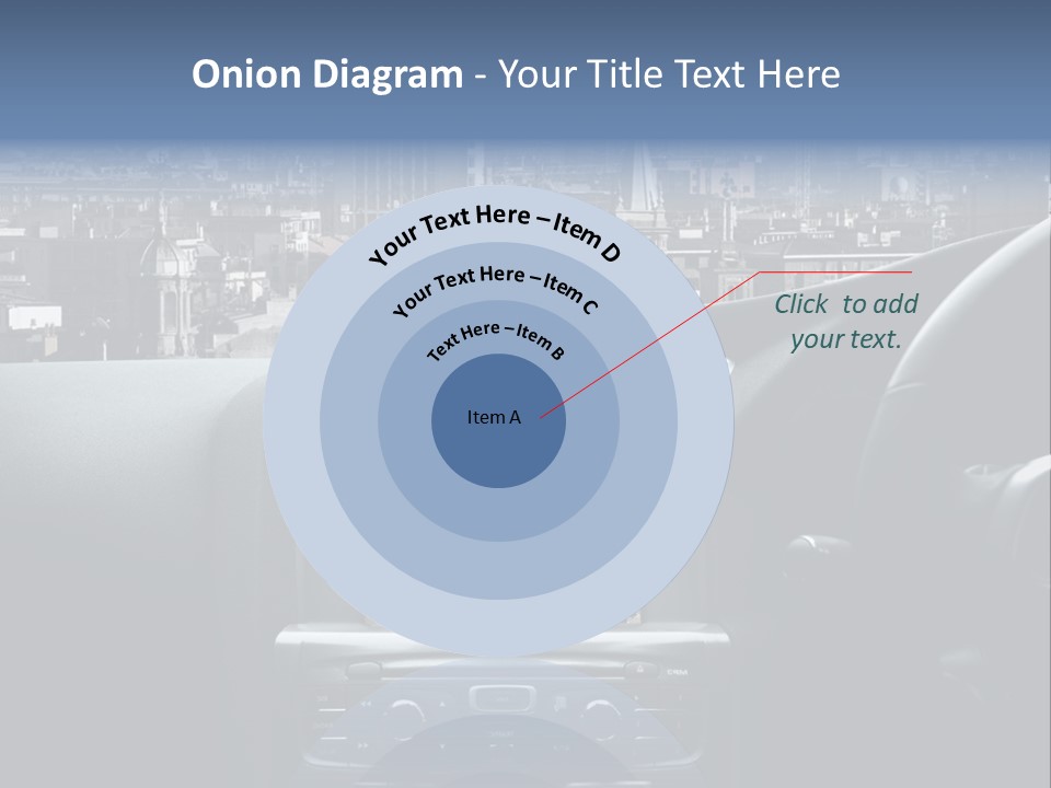 Palazzo Direzione Orizzontale PowerPoint Template