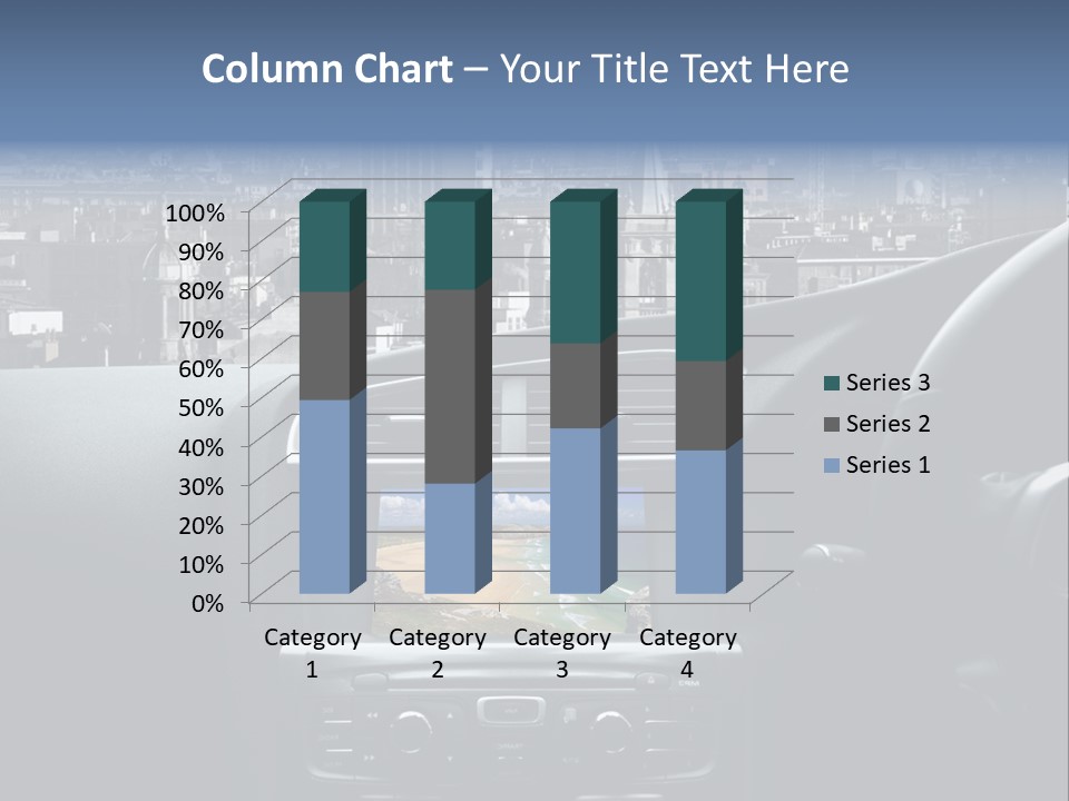 Palazzo Direzione Orizzontale PowerPoint Template
