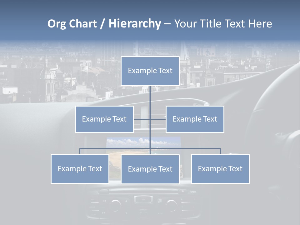 Palazzo Direzione Orizzontale PowerPoint Template