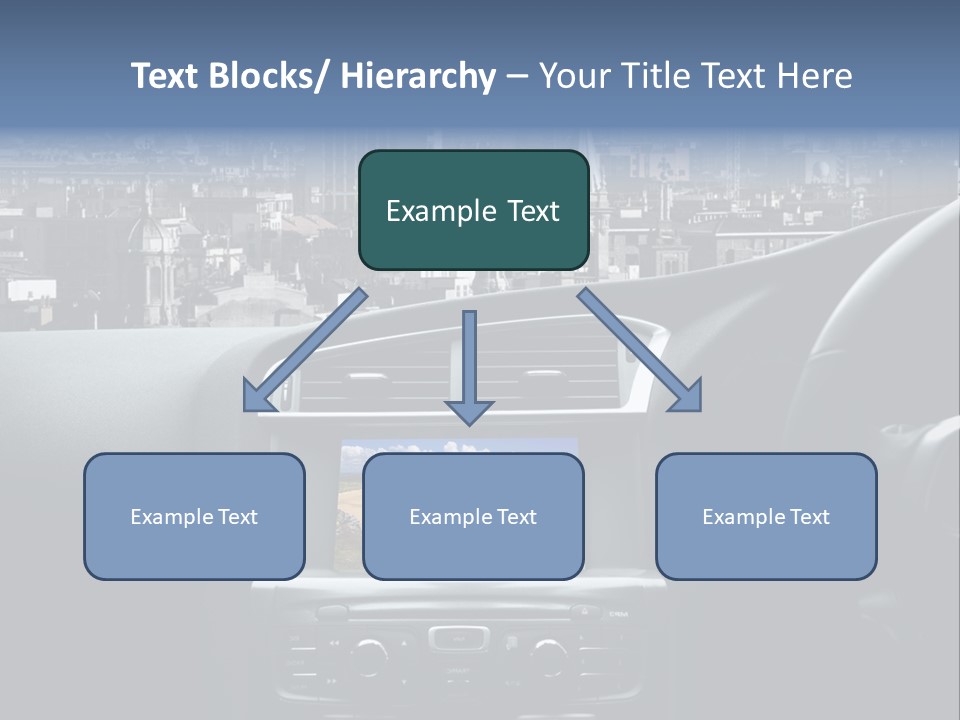 Palazzo Direzione Orizzontale PowerPoint Template