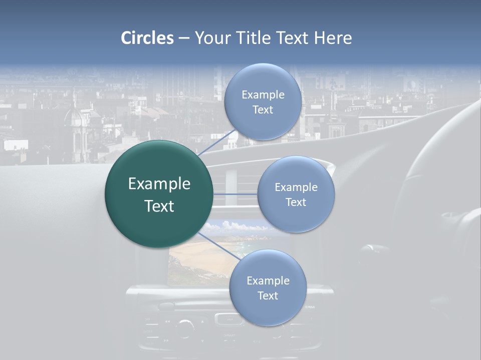 Palazzo Direzione Orizzontale PowerPoint Template