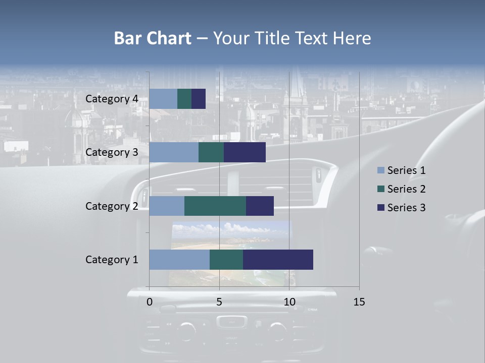 Palazzo Direzione Orizzontale PowerPoint Template