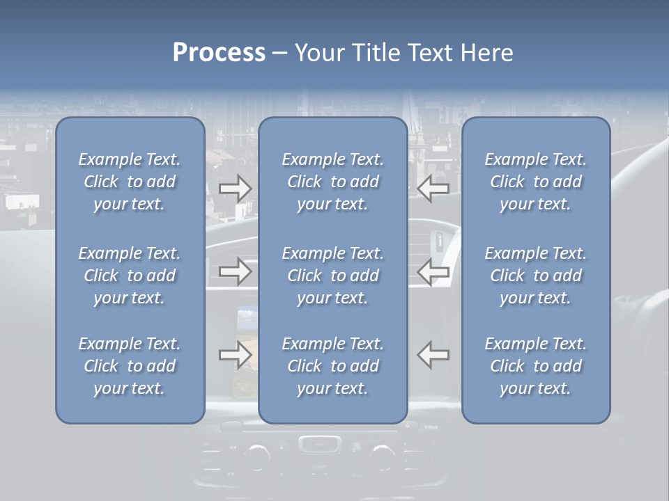 Palazzo Direzione Orizzontale PowerPoint Template