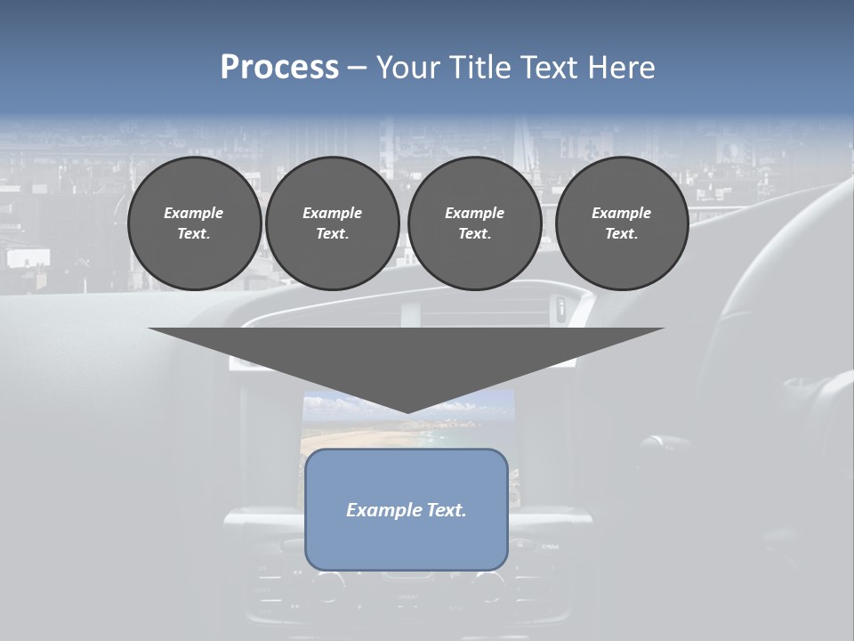 Palazzo Direzione Orizzontale PowerPoint Template