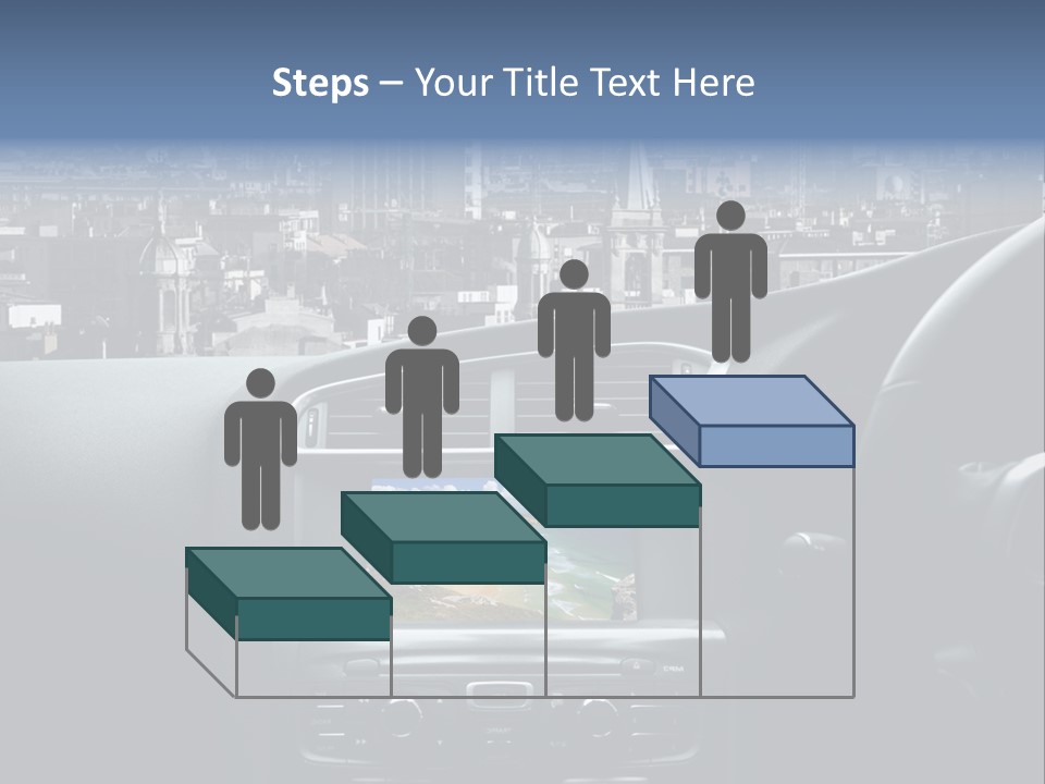 Palazzo Direzione Orizzontale PowerPoint Template