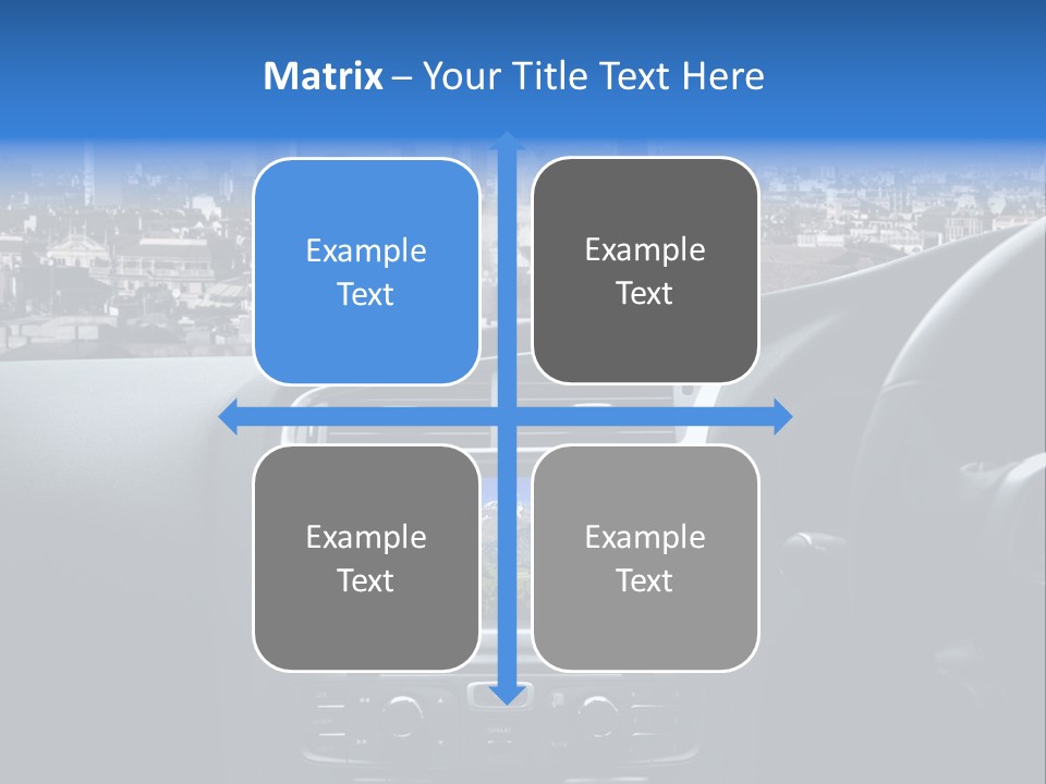 Immaginazione Auto Monti PowerPoint Template