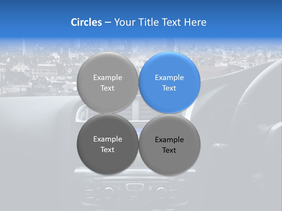 Immaginazione Auto Monti PowerPoint Template