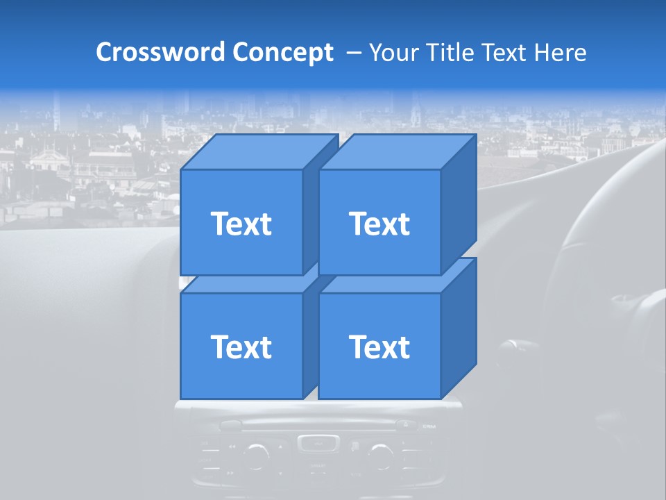 Immaginazione Auto Monti PowerPoint Template