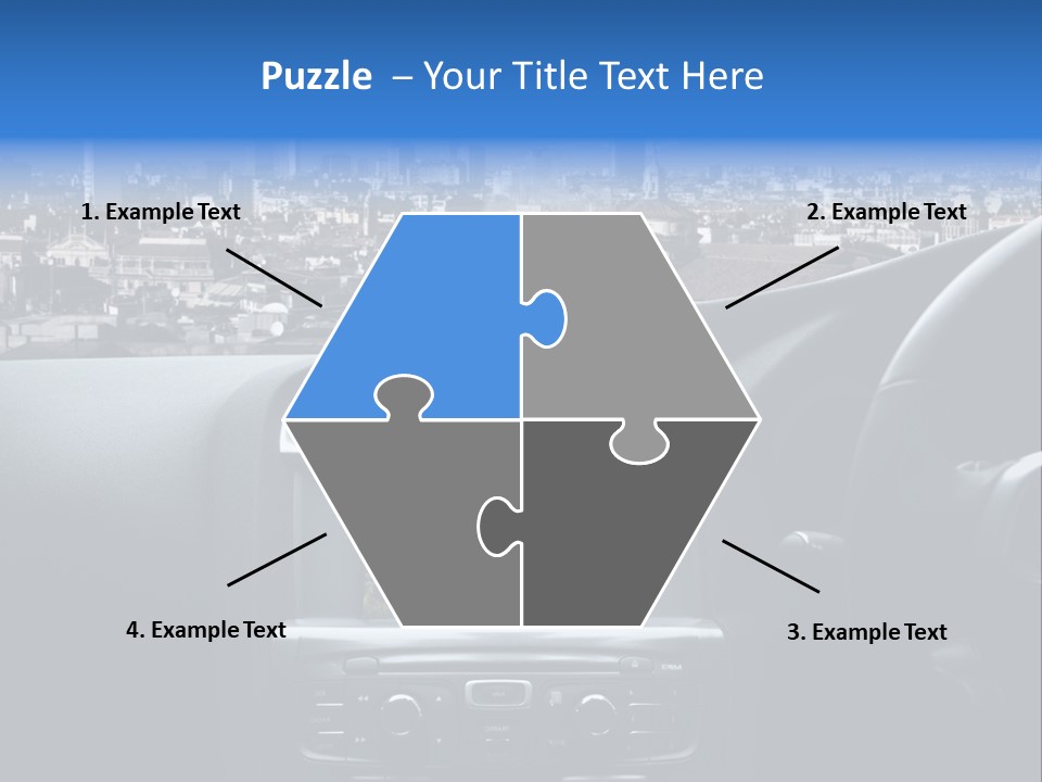 Immaginazione Auto Monti PowerPoint Template