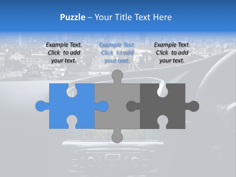 Immaginazione Auto Monti PowerPoint Template