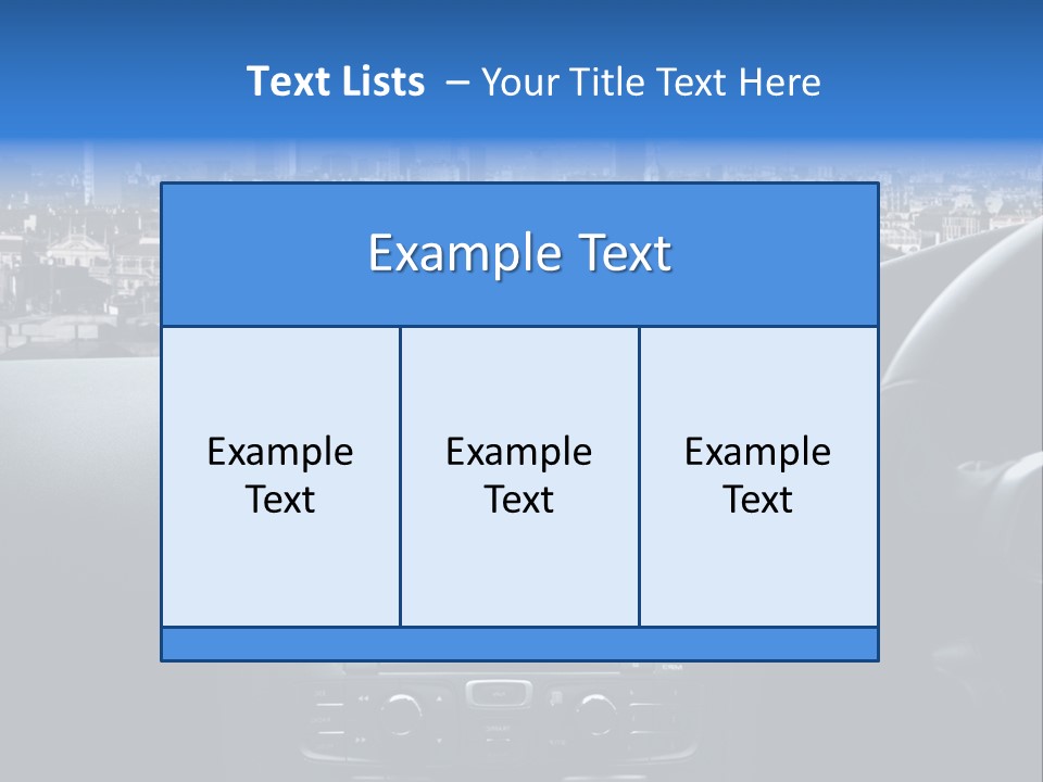 Immaginazione Auto Monti PowerPoint Template