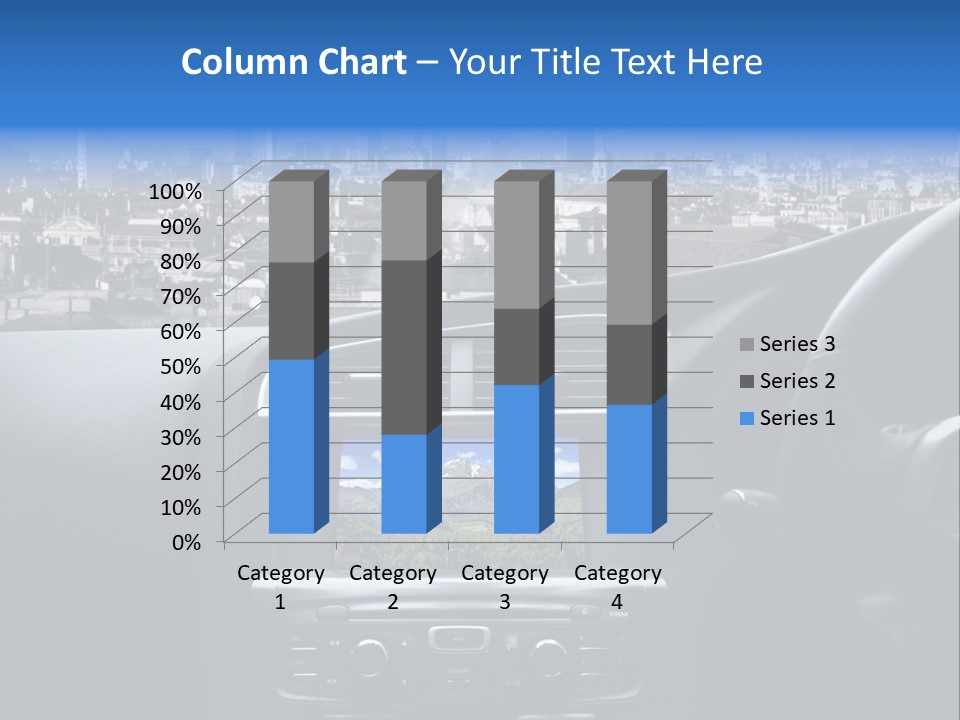 Immaginazione Auto Monti PowerPoint Template