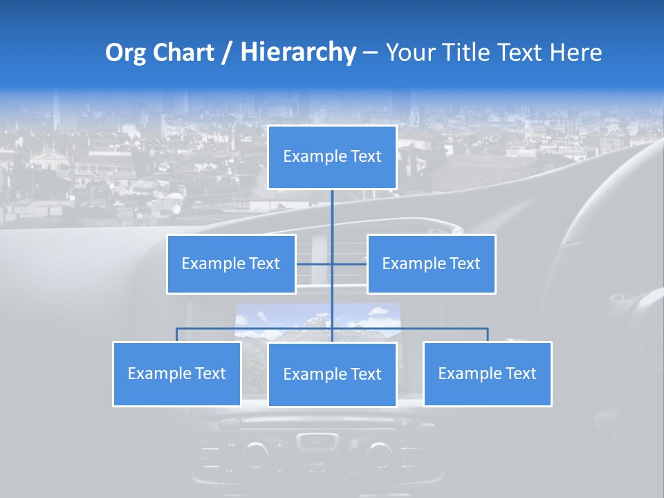 Immaginazione Auto Monti PowerPoint Template